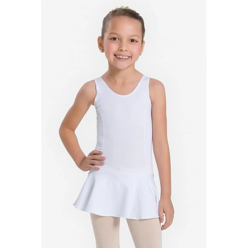 COLLANT C/ SAIA LARA INFANTIL - CLASSIC 26/27 (TAM. 8-10-12) BRANCO 8