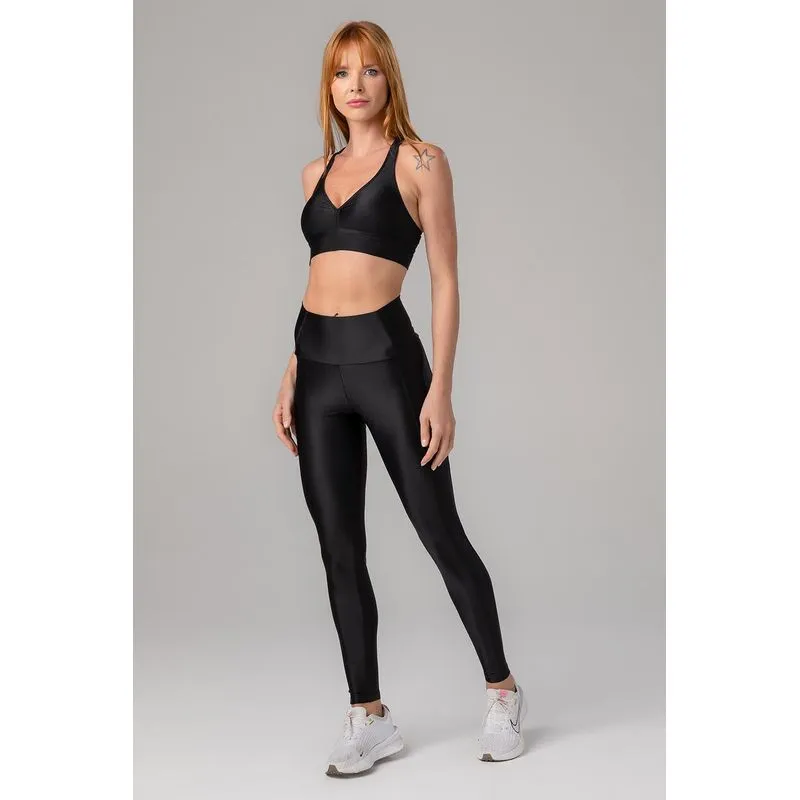 CALÇA LEGGING COMFORT FIT ENERGY COM BOLSOS ADULTO - PRETO GG/XL