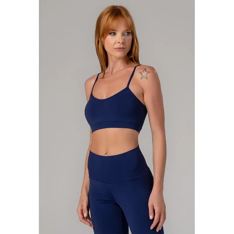 TOP COMFORT FIT NAKAY COM BOJO REMOVÍVEL - ESSENTIALS 25 - MARINHO P