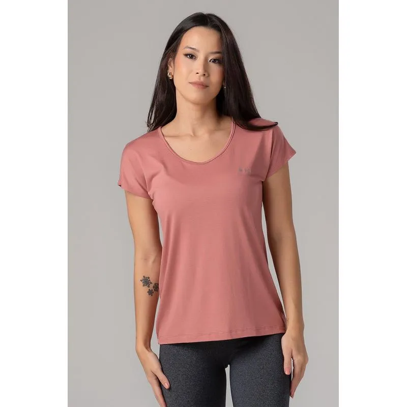 T-SHIRT FLUIDITY - ESSENTIALS 25 - ROSA VELHO G