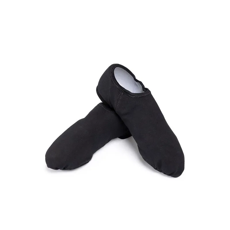 JZ75 - W - BOTINHA JAZZ EM LONA STRETCH - PRETO .5 1/2