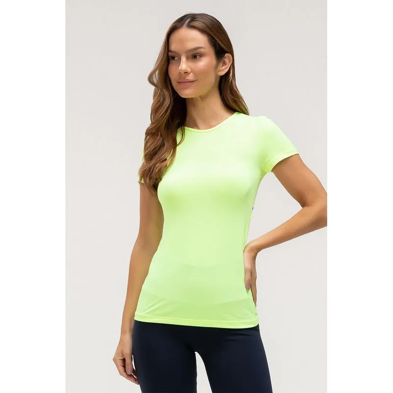 T-SHIRT ECO DRY ACTIVE - ESSENTIALS 26 - AMARELO LIMAO GG/XL