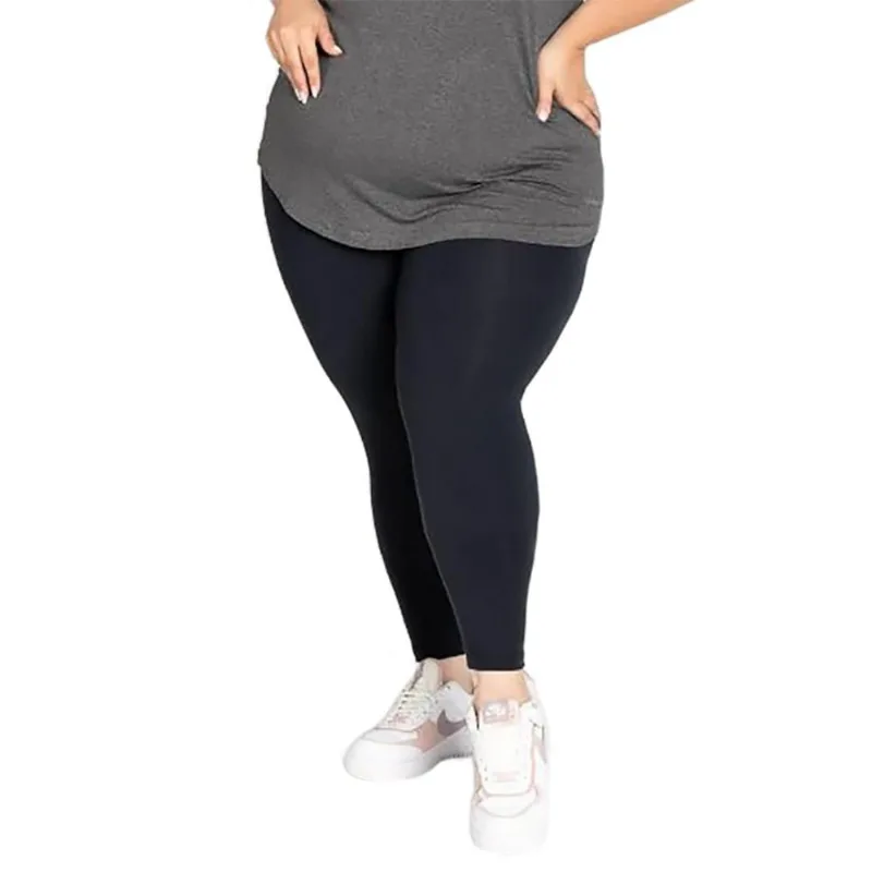 Legging Trinys Essential Flex Plus Size F-15441 Feminina G2 / Preto