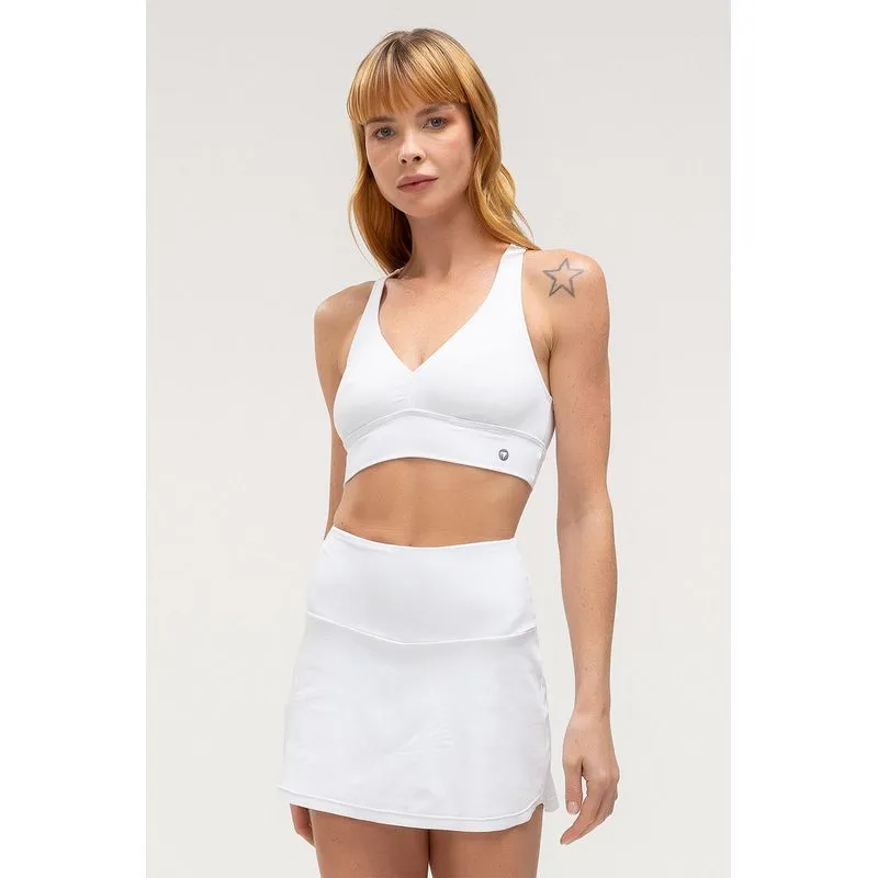 TOP SOFT CORE COM BOJO REMOVÍVEL - ESSENTIALS 26 - BRANCO P