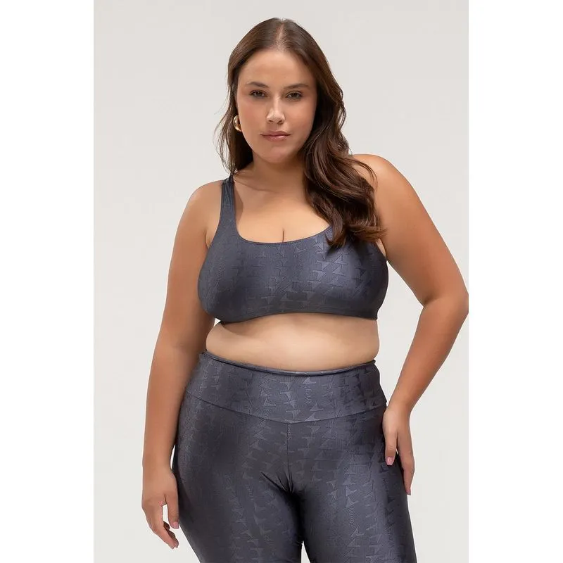 TOP JACQUARD ID PLUS SIZE - ESSENTIALS 26 - CHUMBO G