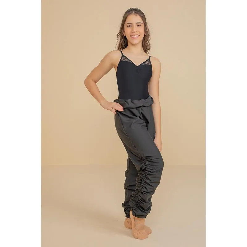 CALÇA DE AQUECIMENTO YASMIM BE YOU/25 INFANTIL - PRETO GG