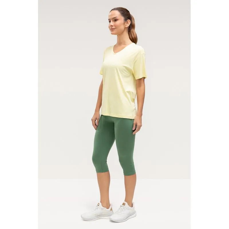 CALÇA CORSÁRIO HIGH COMPRESSION - ESSENTIALS 26 - HERB G/L