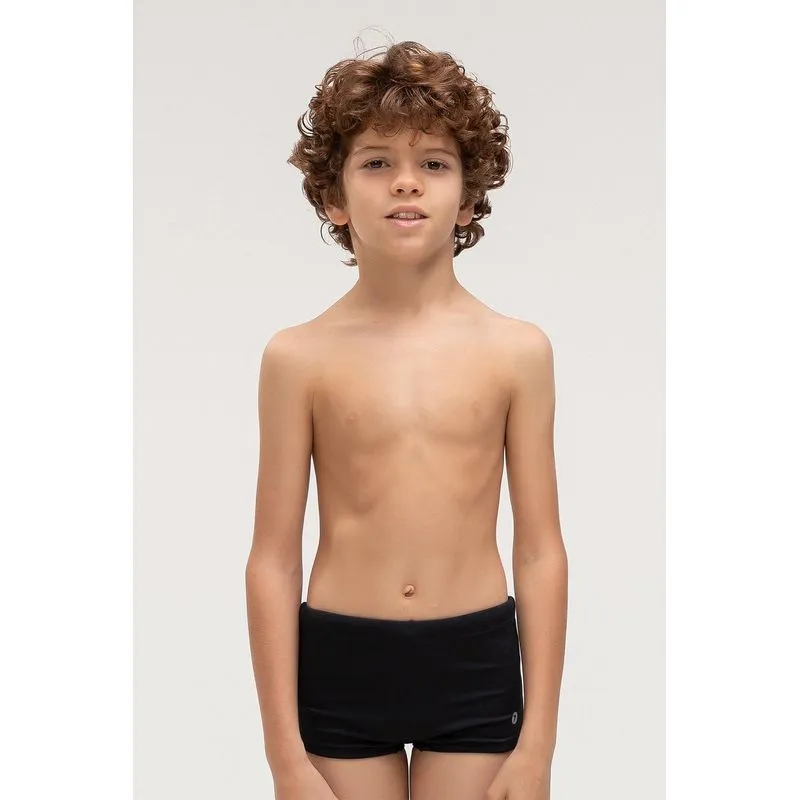 SUNGA LATERAL 16CM INFANTIL - SWIMWEAR 26/27 - PRETO M