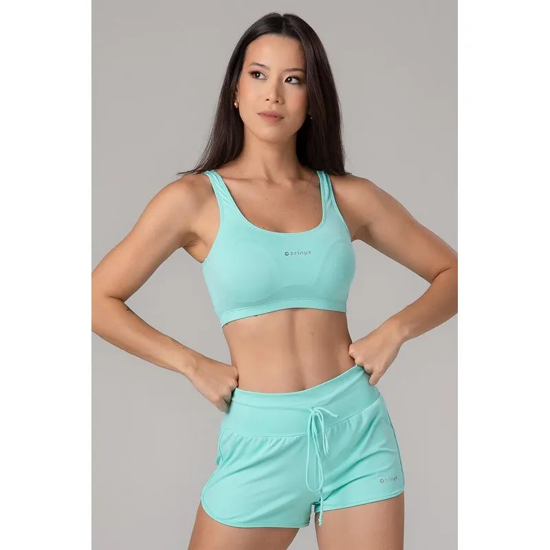 TOP SOFT TOUCH COM BOJO - ESSENTIAL 25 - VERDE ARUBA GG