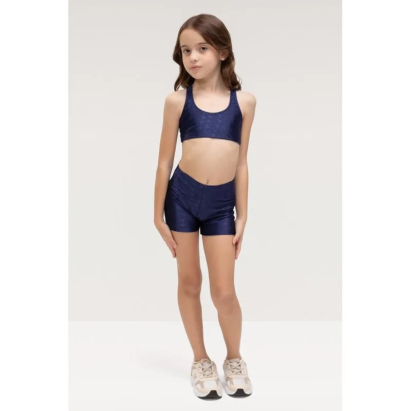 SHORTS JACQUARD ID INFANTIL - ESSENTIALS 26 - MARINHO M