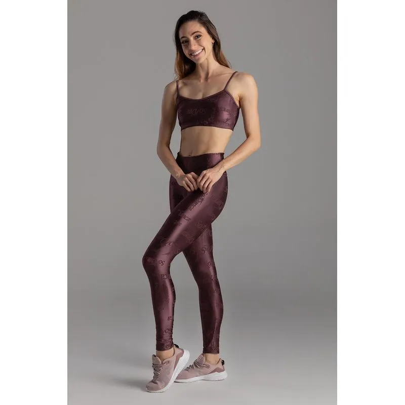CALÇA LEGGING SD ID ACTIVE 25/26 - ÉBANO GG