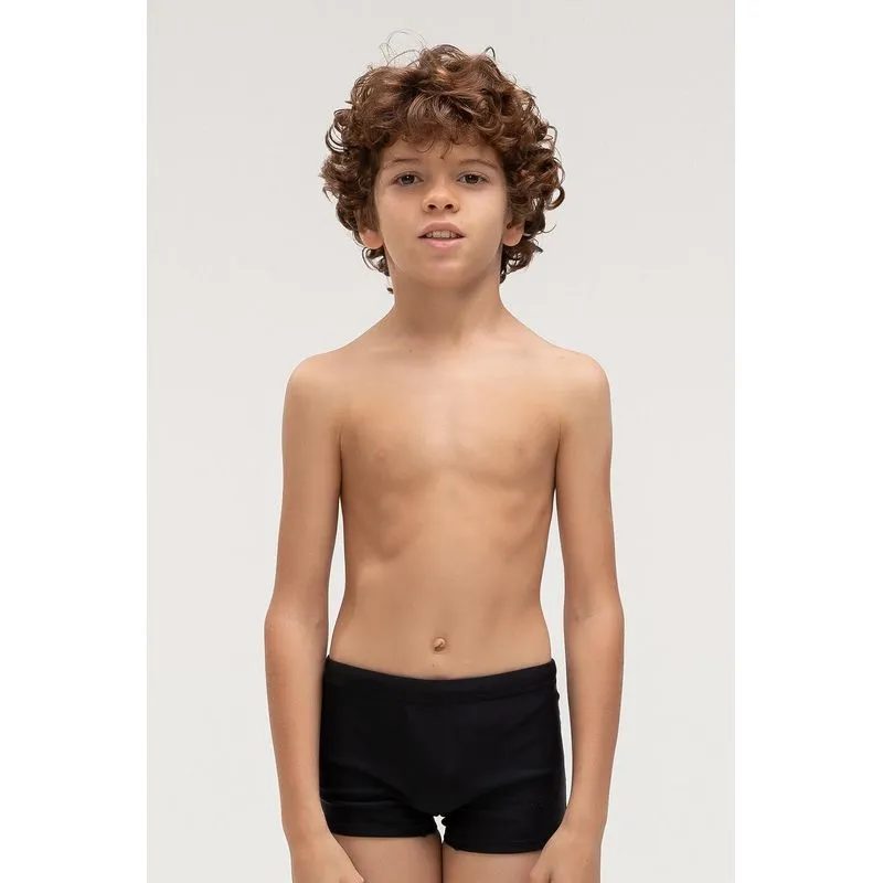 SUNGA BOX INFANTIL - SWIMWEAR 26/27 - PRETO P