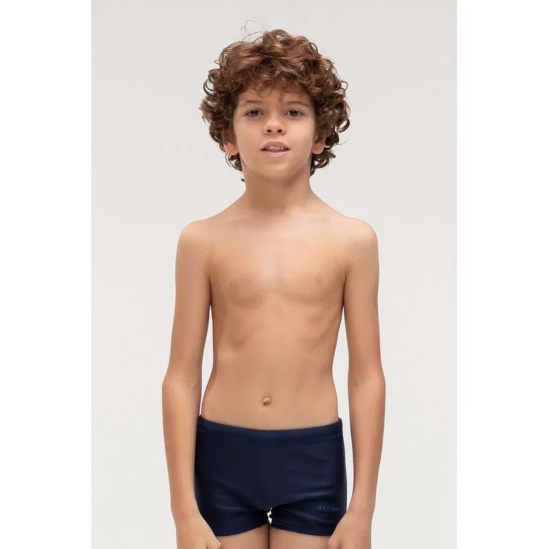 SUNGA BOX INFANTIL - SWIMWEAR 26/27 - MARINHO GG