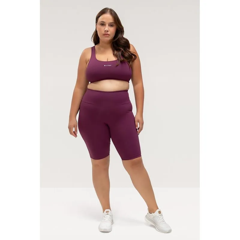 BERMUDA FLEX PLUS SIZE - ESSENTIALS 26 - MALBEC M