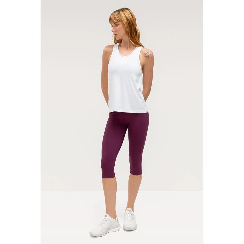 CALÇA CORSÁRIO FLEX - ESSENTIALS 26 - MALBEC P