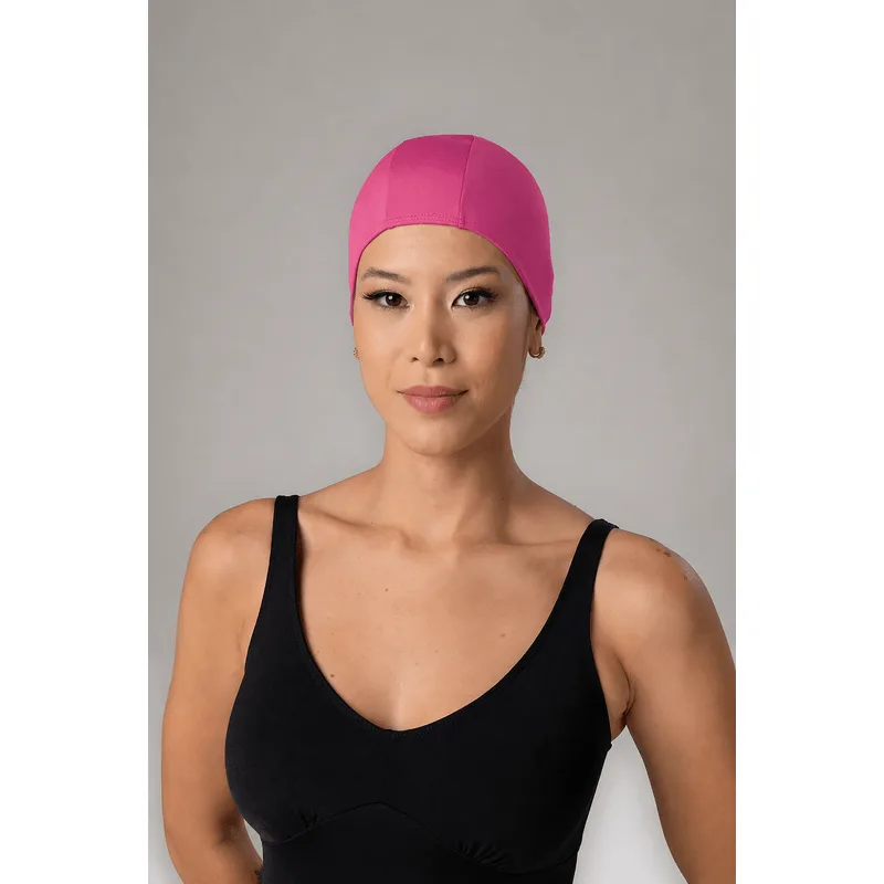 TOUCA MICROFIBRA STRETCH INFANTIL - PINK UNI