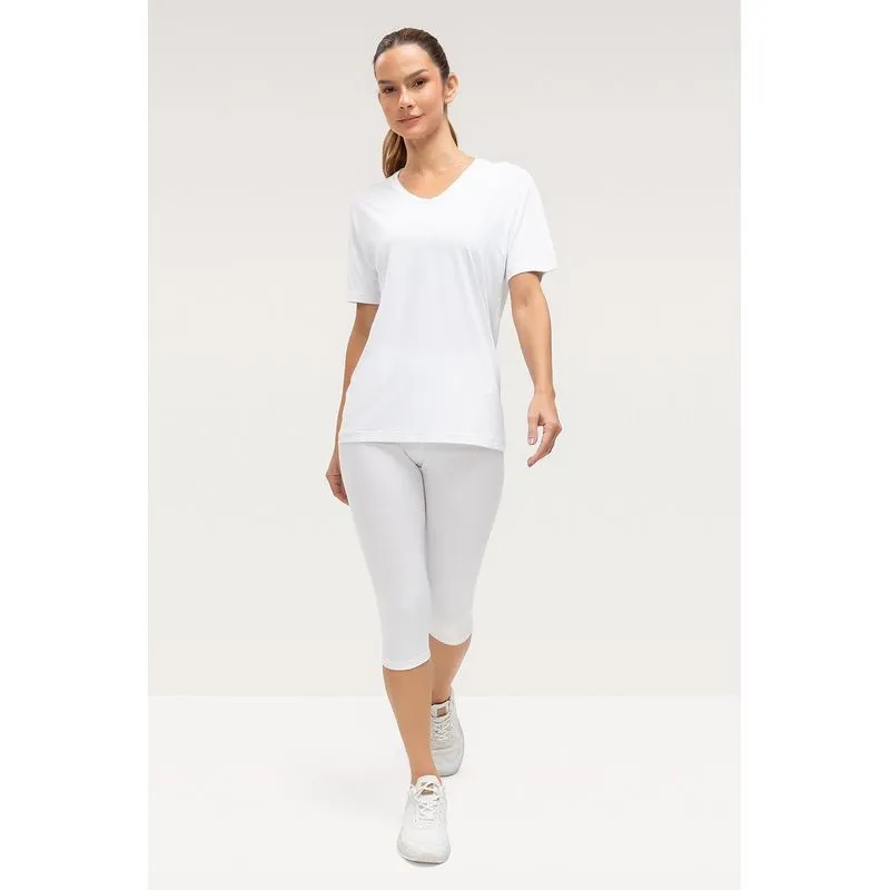 CALÇA CORSÁRIO HIGH COMPRESSION - ESSENTIALS 26 - BRANCO GG/XL