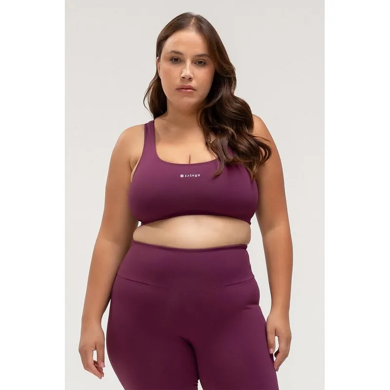 TOP FLEX PLUS SIZE - ESSENTIALS 26 - MALBEC G