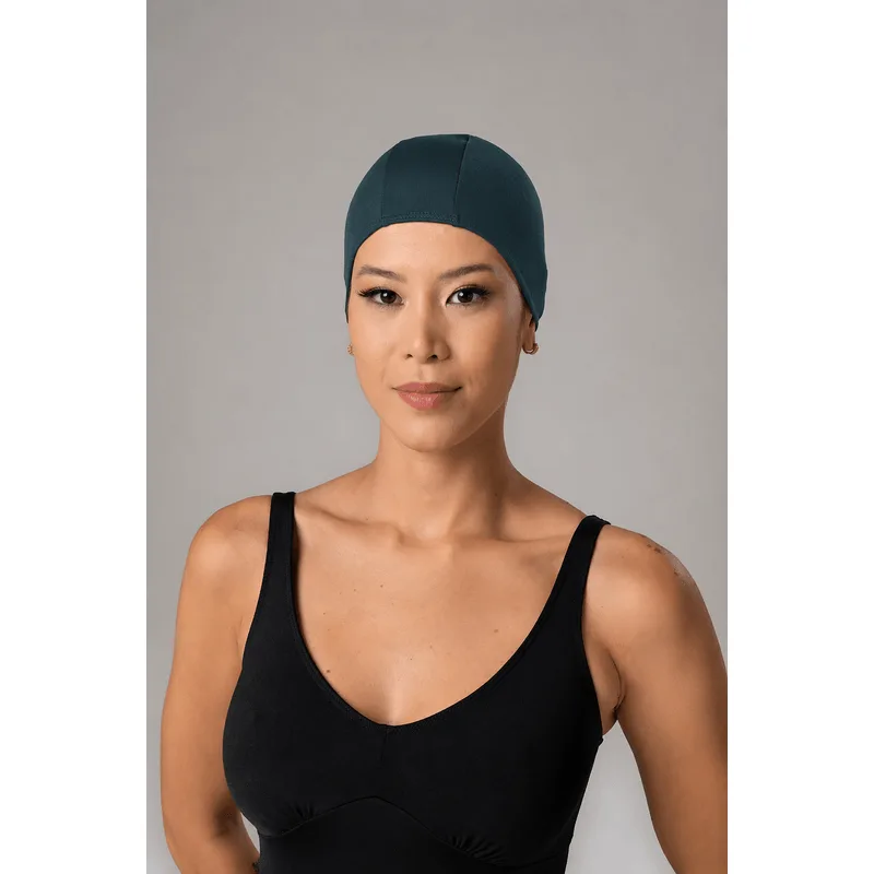 TOUCA MICROFIBRA STRETCH ADULTO - VERDE ESCURO UNI