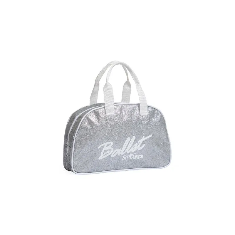 BOLSA DE MÃO EM COURINO GLITTER - BG762 - PRATA GLITTER - SD411 UNI