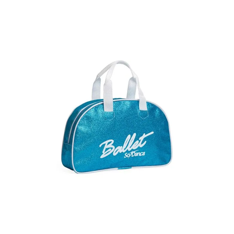 BOLSA DE MÃO EM COURINO GLITTER - BG762 - AZUL GLITTER - SD411 UNI
