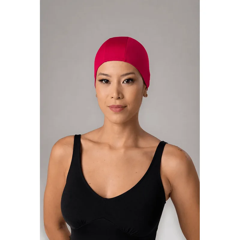 TOUCA MICROFIBRA STRETCH ADULTO - VERMELHO UNI