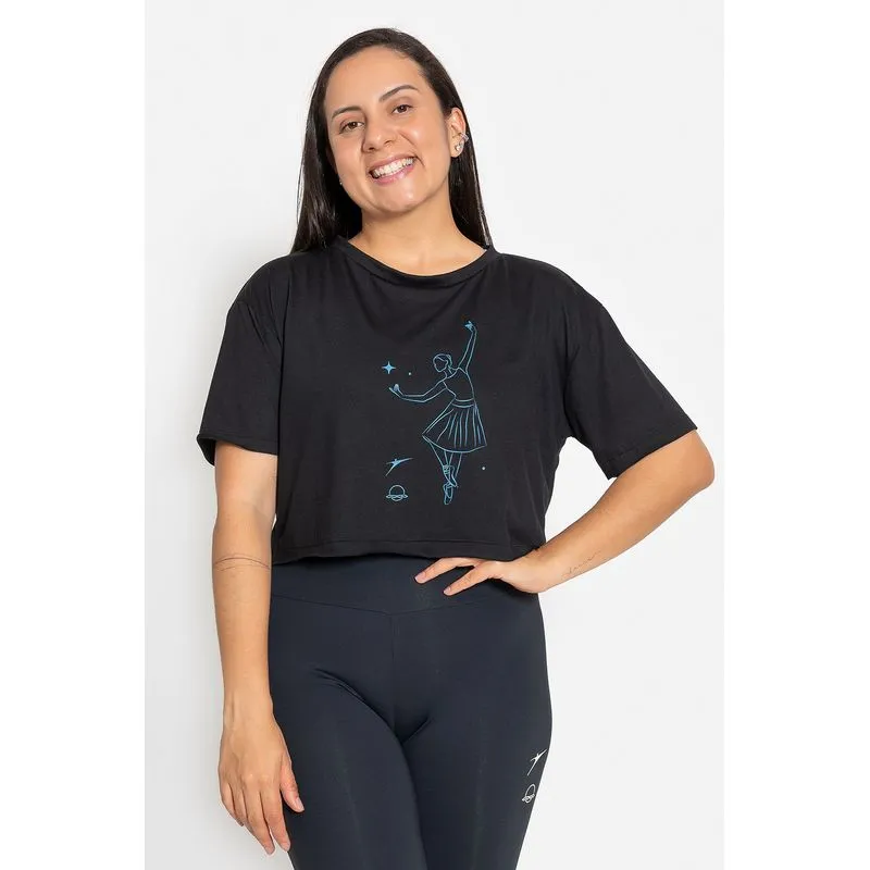 TOP MUNDO BAILARINÍSTICO/25 ADULTO - PRETO M/M