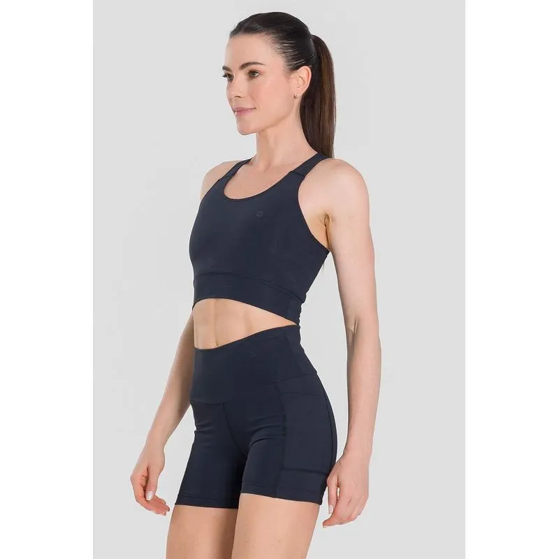 TOP FLEX RUNNING COM BOJO REMOVÍVEL ADULTO - PRETO GG