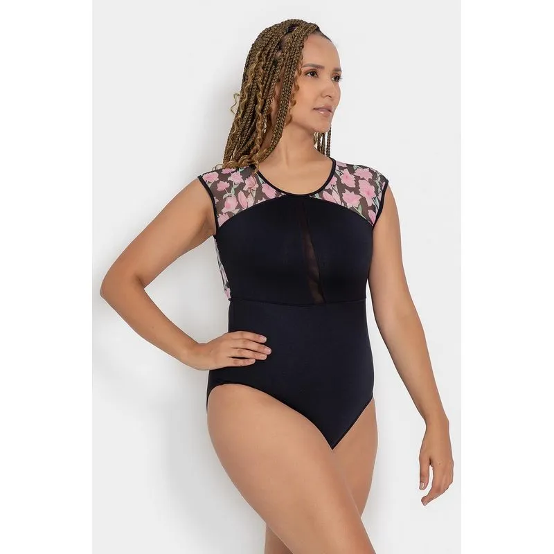 COLLANT JOANA CURVY BE YOU/25 ADULTO - PRETO C-M