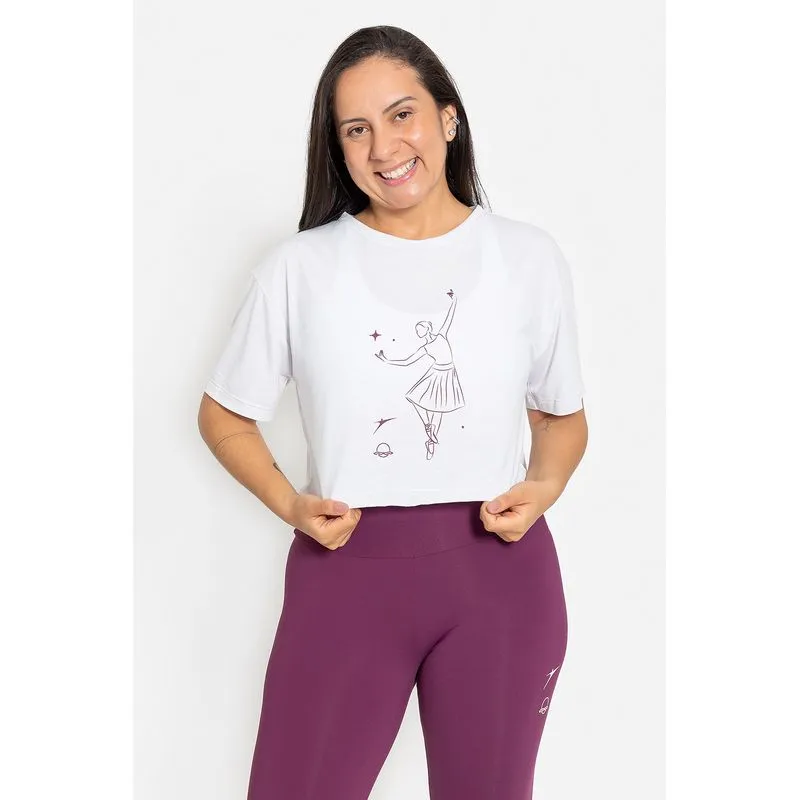TOP MUNDO BAILARINÍSTICO/25 ADULTO - BRANCO M/M