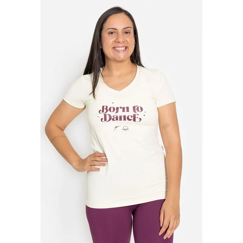 CAMISETA MUNDO BAILARINÍSTICO/25 ADULTO - CRISTAL PP/P