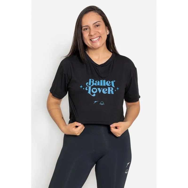 TOP MUNDO BAILARINÍSTICO/25 ADULTO - PRETO P/S