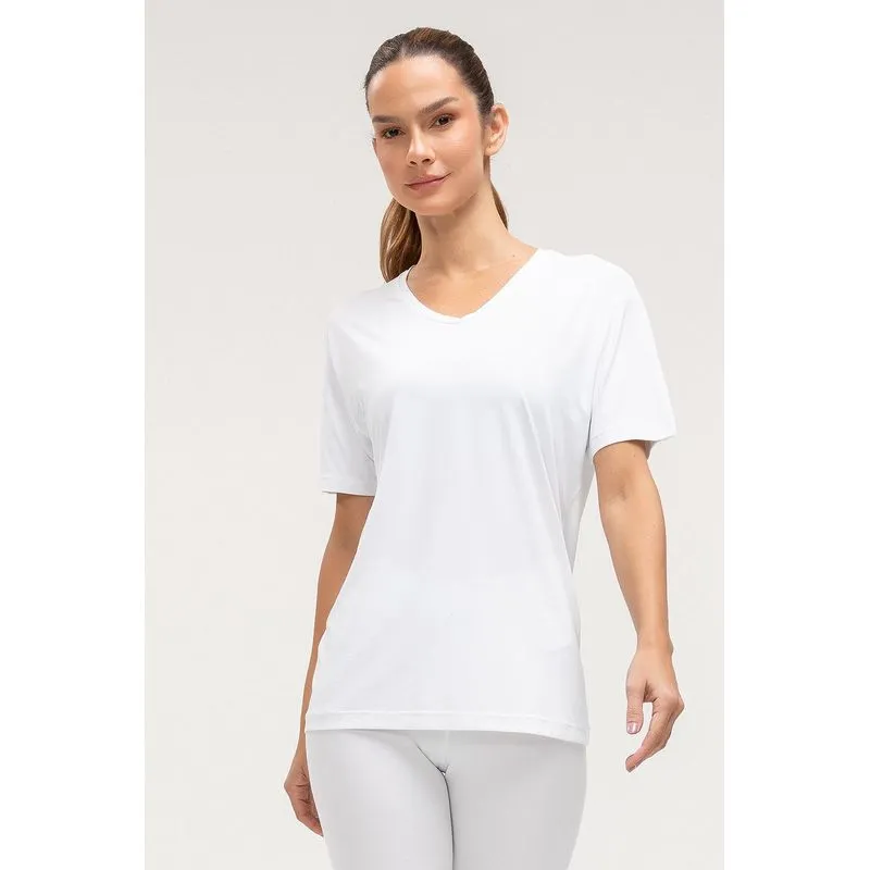 T-SHIRT ECO DRY SHAPE - ESSENTIALS 26 - BRANCO GG