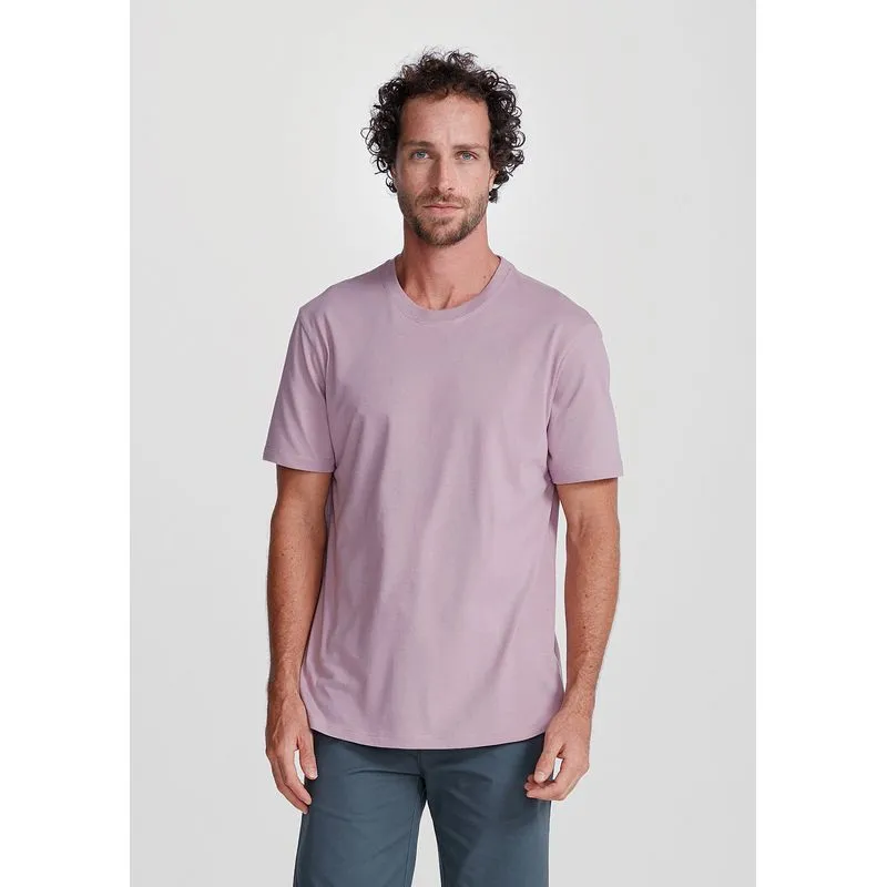 Camiseta Básica Unissex Manga Curta World - Roxo XG