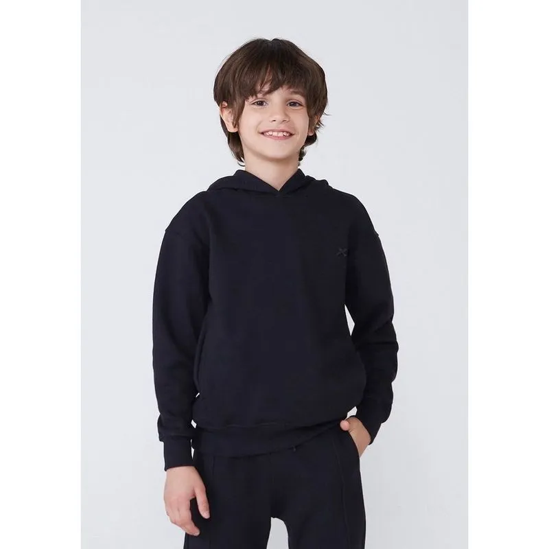 Blusao Masculino Infantil Hering Kids Preto