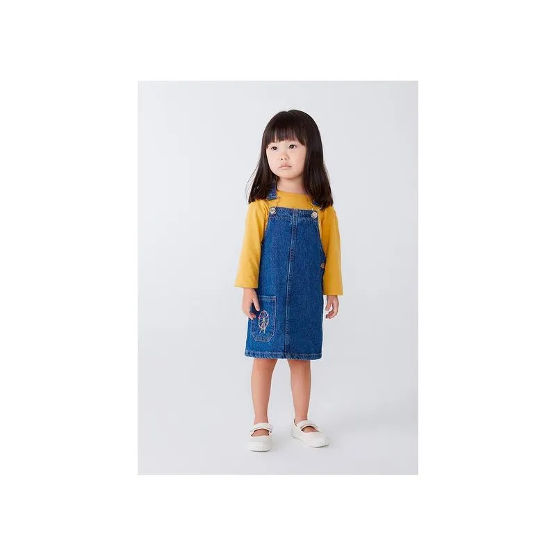 Salopete Jeans Infantil Toddler