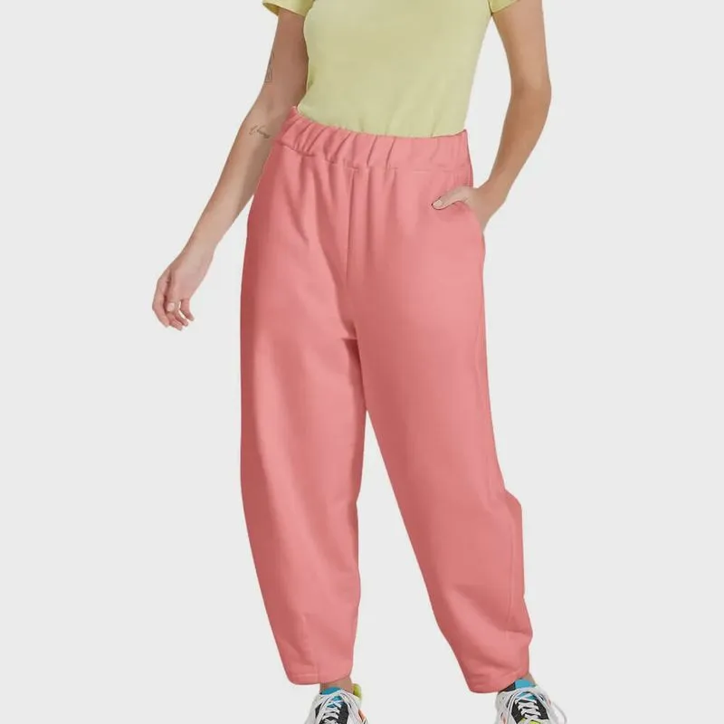 Moletom Feminino Rosa Hering 05TP Cintura Alta