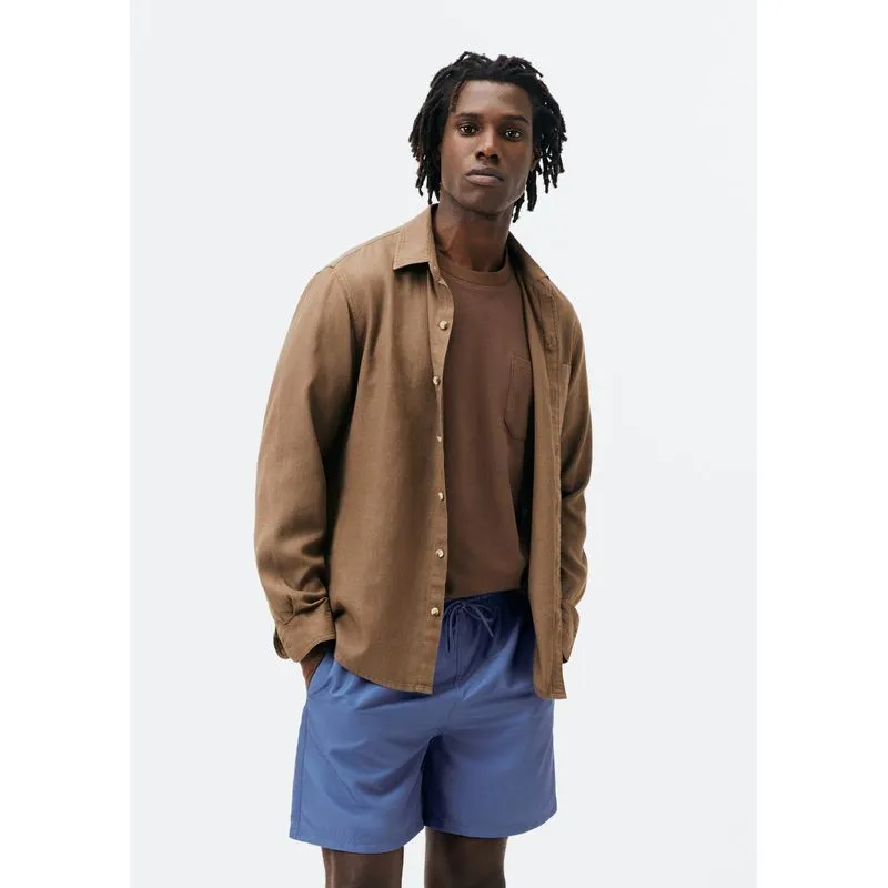 Shorts Praia Básico Masculino - Azul M