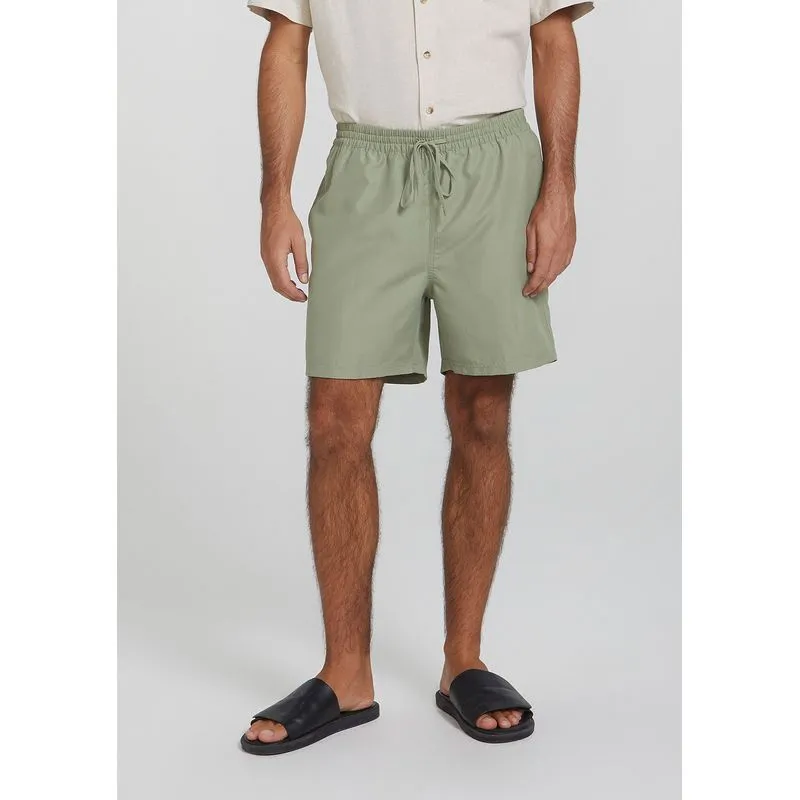Shorts Básico Masculino com Amarração - Verde XG