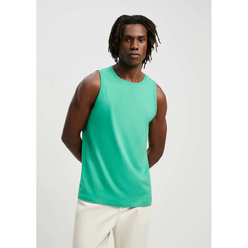 Regata Básica Masculina Regular World - Verde P