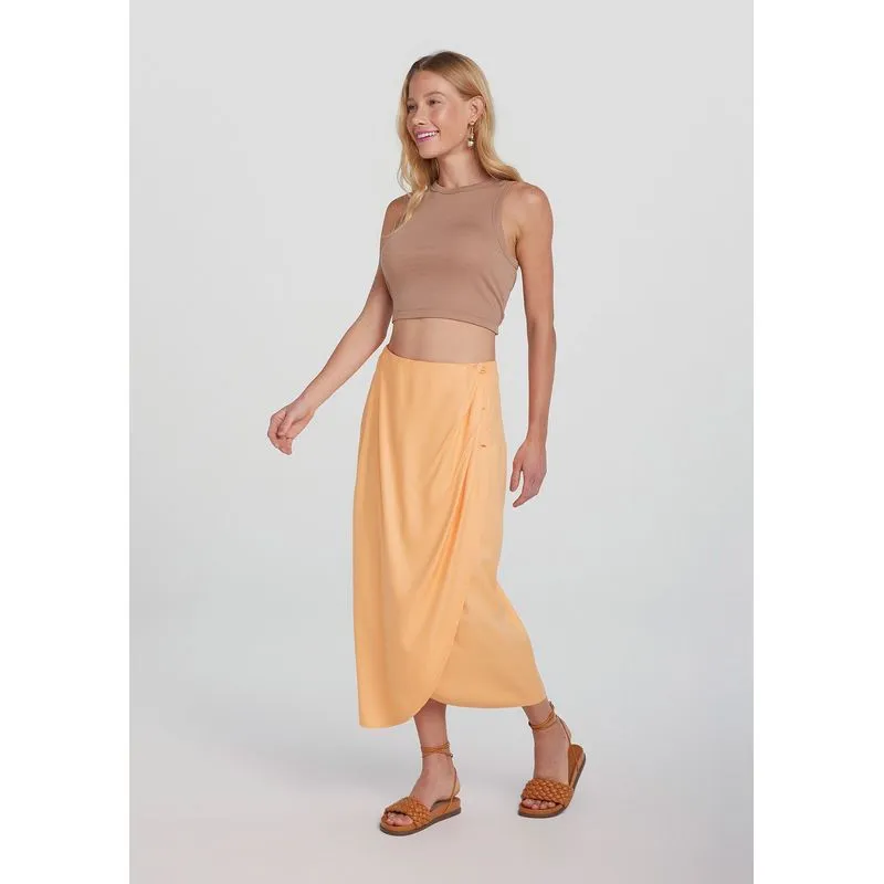 Saia Midi Envelope - Laranja 038