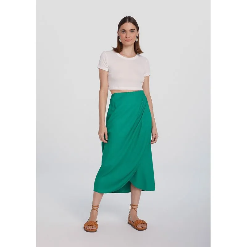 Saia Midi Envelope - Verde 046