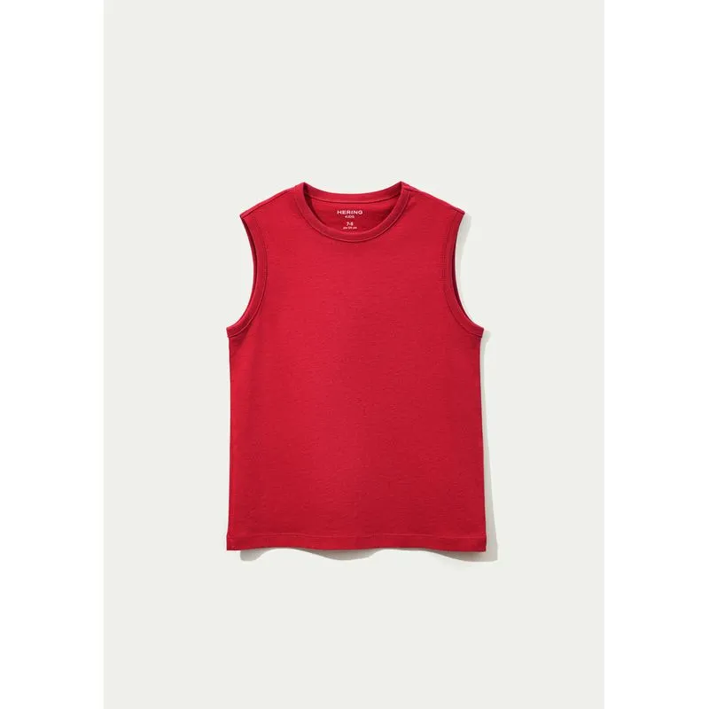 Regata Básica Infantil Menino Modelagem Tradicional - Vermelho 014