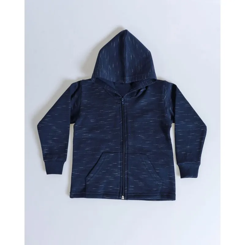 Blusa De Moletom Bebê Flamê Azul Marinho 3