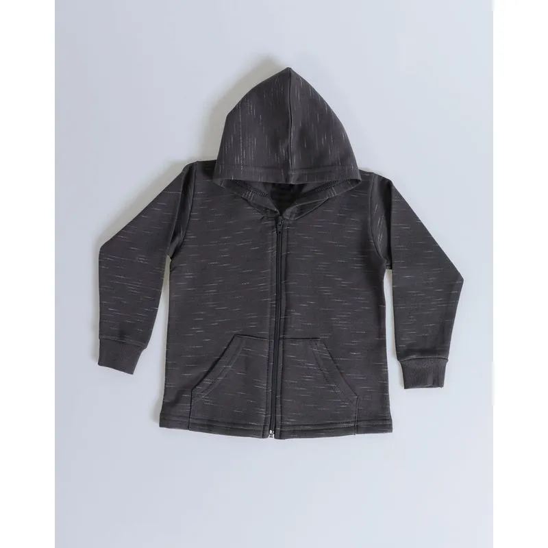 Blusa De Moletom Bebê Flamê Cinza 2