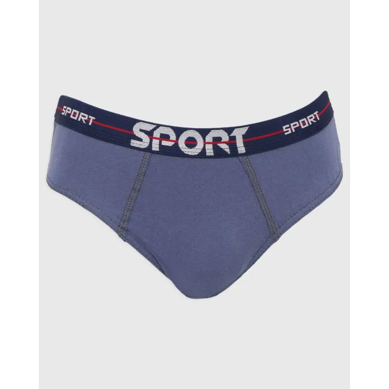 Cueca Slip Masculina Azul GG