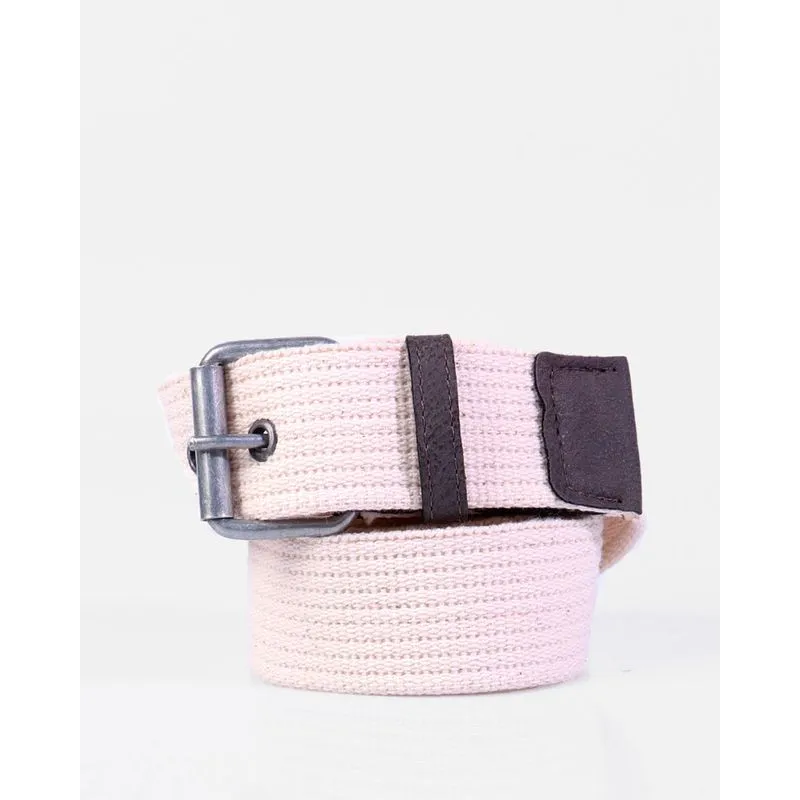 Cinto Masculino Casual Lona Bege M