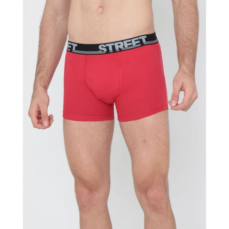 Cueca Boxer Algodão Vermelha P