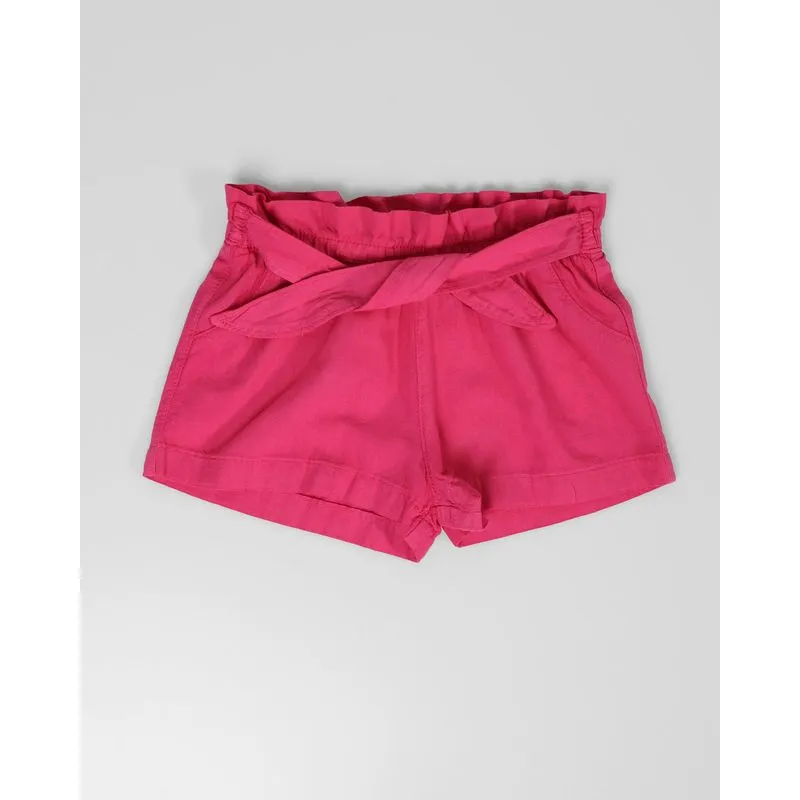 Short Bebê Babado Rosa Pink 1