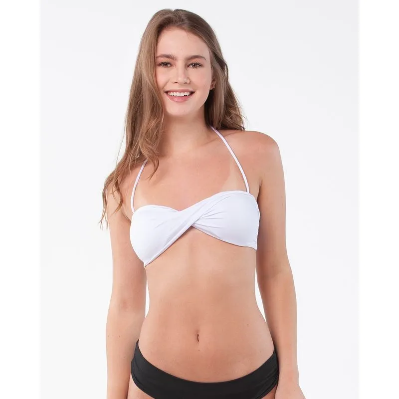 Biquíni Feminino Avulso Tomara Que Caia Alça Removível Branco M